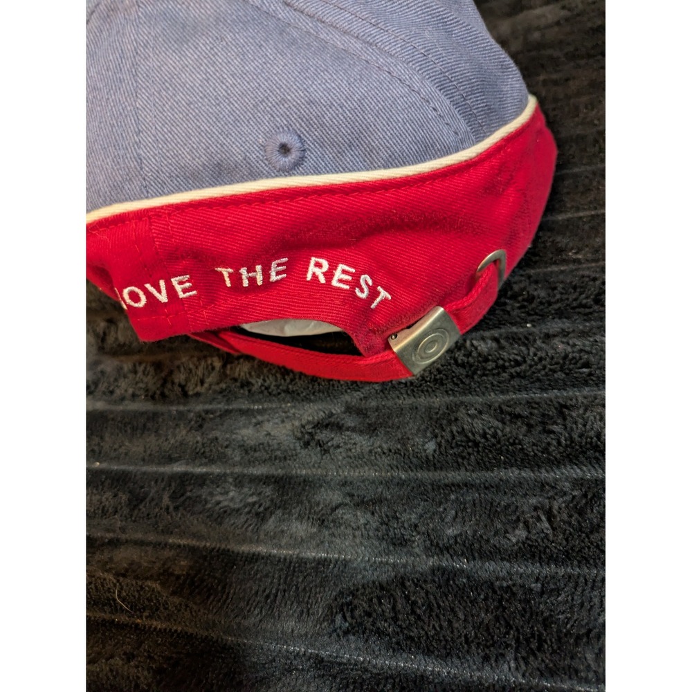 Royal Air Force RAF Blue Red Embroidered Baseball Cap Hat Rise Above The Rest - Picture 7 of 10